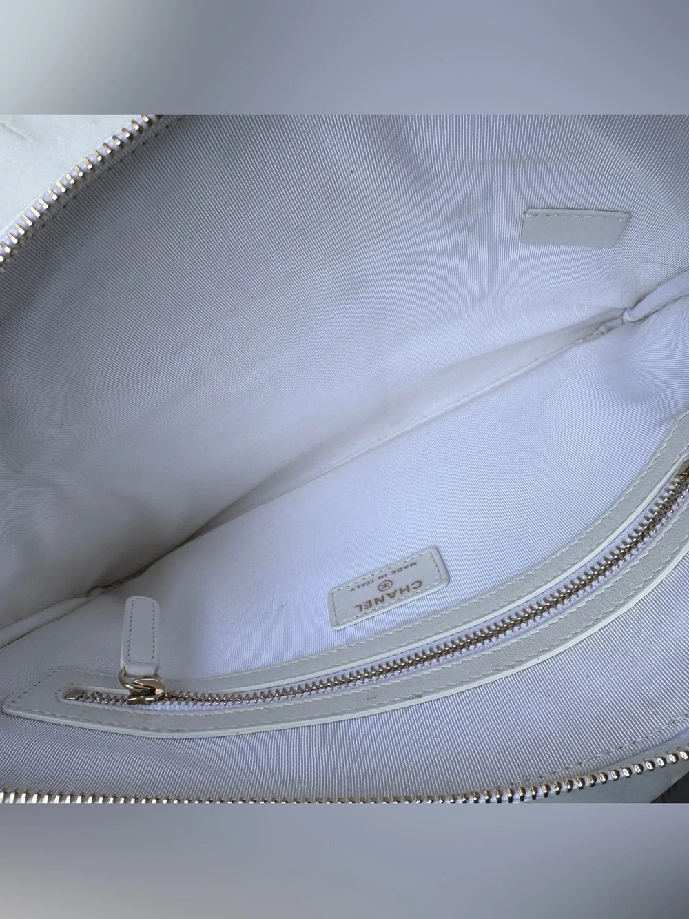 Chanel Croc Embossed Leather O-Case